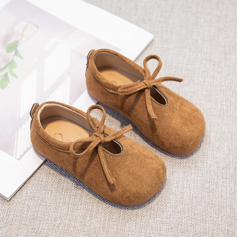 Girls birken shoes spring fall 2-16 years old lightweight soft children's leather leather shoes girls shoes