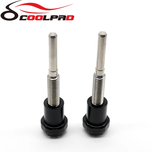 Juego 4 Pernos KX250F KX450F Pernos Ajustadores De Cadena Para Kawasaki KXF KX250F KX450F - Pack De 4, Acero Zincado Tornillos Cadena Moto