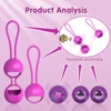Fernbedienung Vaginal Ball Smart Geisha Kegel Ball Simulator Vagina Chinesische Ben Wa Ball Straffung Exerciser Sex Spielzeug für Frauen 6