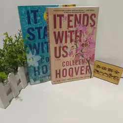 It Starts with Us By Colleen Hoover/It Ends with Us Novels Book In English #1 Sunday Times Bestselling Paperback