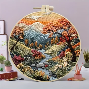 Mountain Embroidery Kit 5