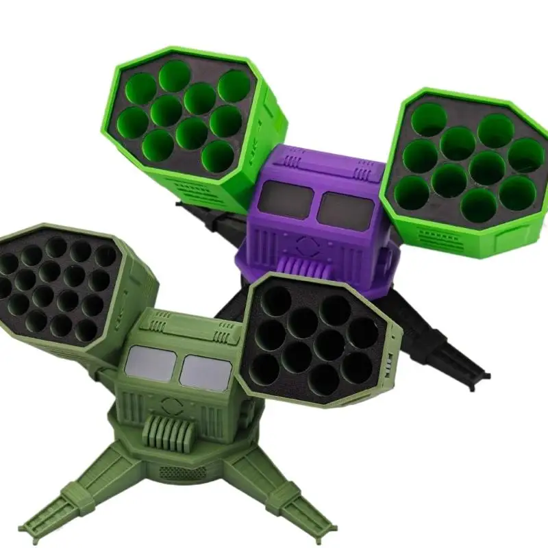 1개 창의적인 데스크탑 장식품 3D 프린팅 배터리 정리함 AA/AAA/18650 보관 기능 및 장식