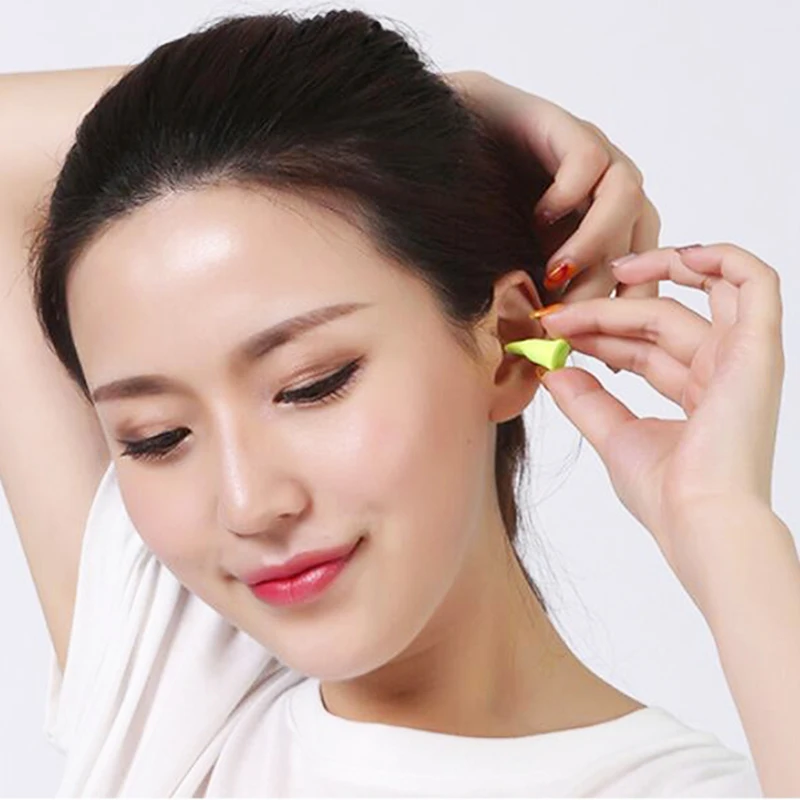 1 box/2 pieces German technology sound insulation earplugs professional anti-noise protection mute for men women Comfortable sle