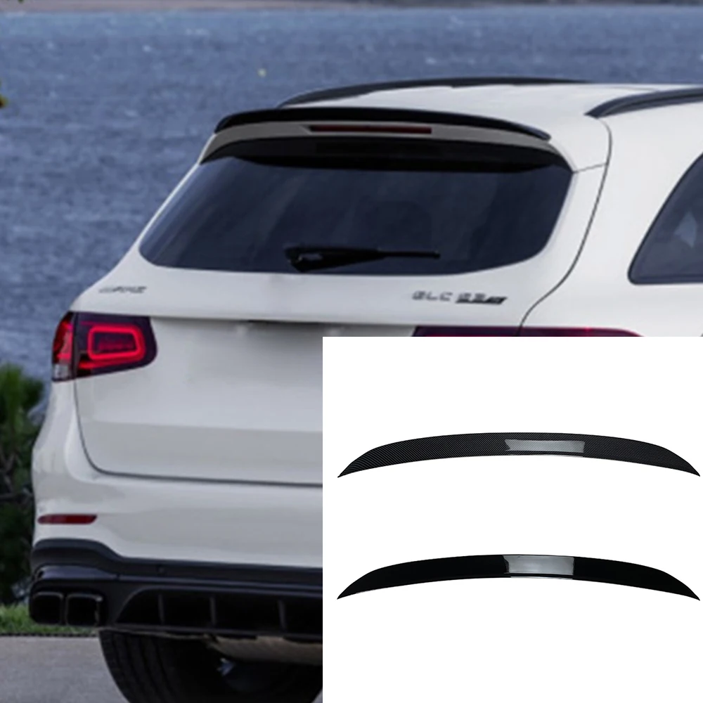 

Car Rear Roof Spoiler Wings ABS Carbon Fiber For Mercedes Benz GLC X253 W253 GLC43 GLC63 GLC200 GLC260 GLC300 AMG 2016-2022