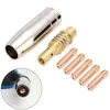 MB15 15AK MIG Welding Contact Tip 0.6mm/0.8mm/0.9mm/1.0mm/1.2mm Protective Nozzle For Rilon Riland Jasic Welding-Tool Accessory 3