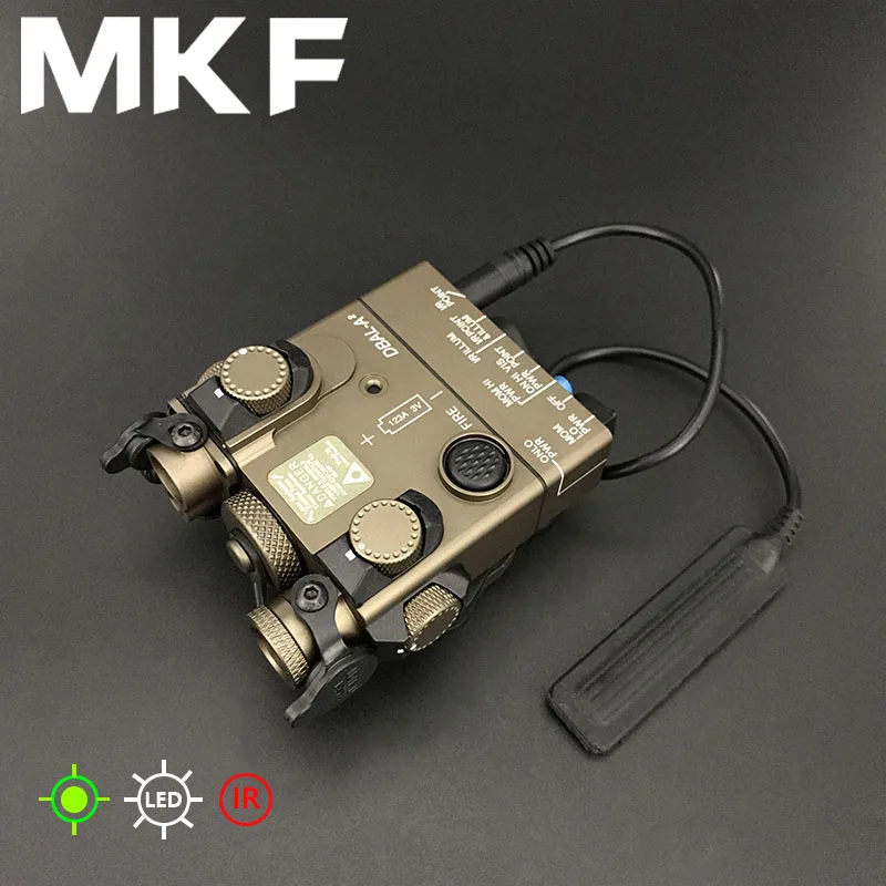 Module Visée SOTAC DBAL-A2 - Laser Vert + Lumière IR - Pour Carabine Sur Rail