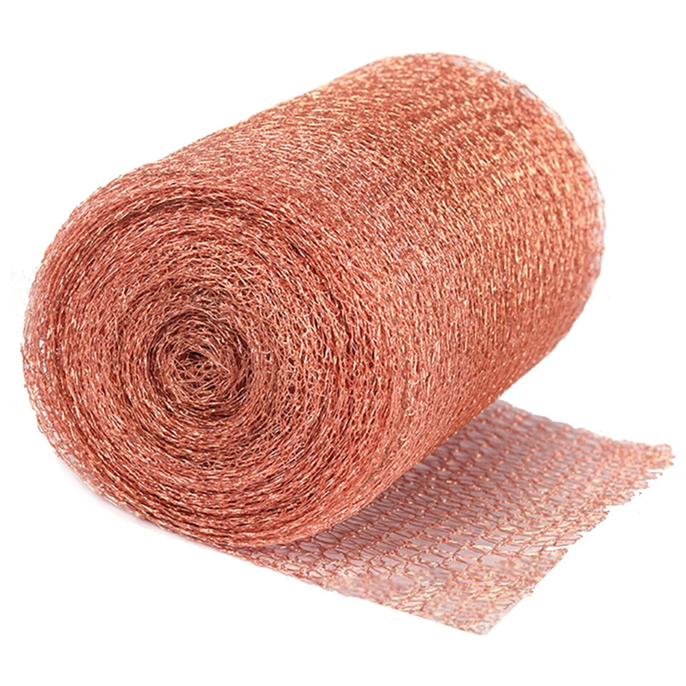Pure Copper Mesh Woven Filter Sanitary Food Grade Distillation Moonshine Home Brew Beer 6/10 Meter 100mm Width