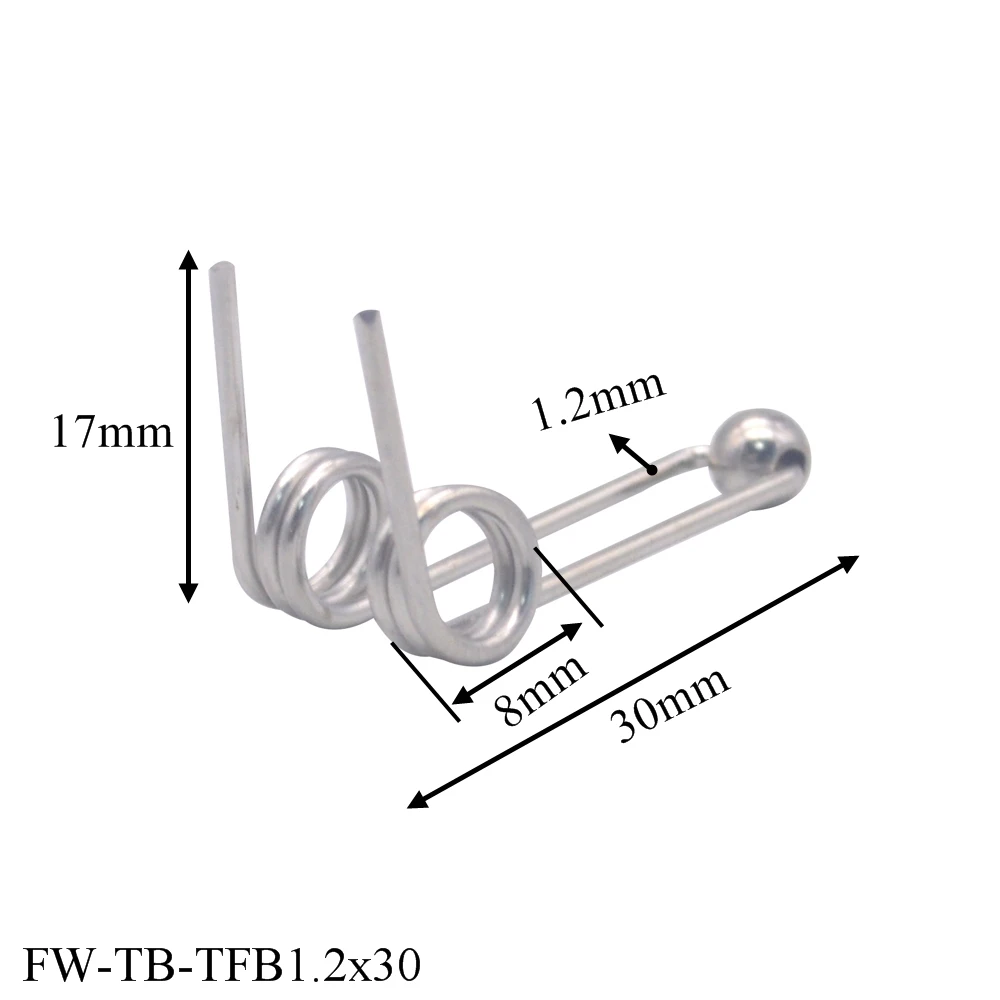 2pcs Fix Curling Iron Replacement Part Double Return Torsion Spring Beauty Hair Curling Wand Spring AliExpress