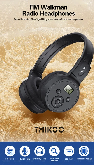 Portable Radio Headphone Radio Fm Portable Personal FM Radio