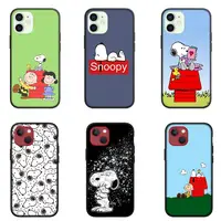 Alternative view of Étui iPhone 16 Snoopy
