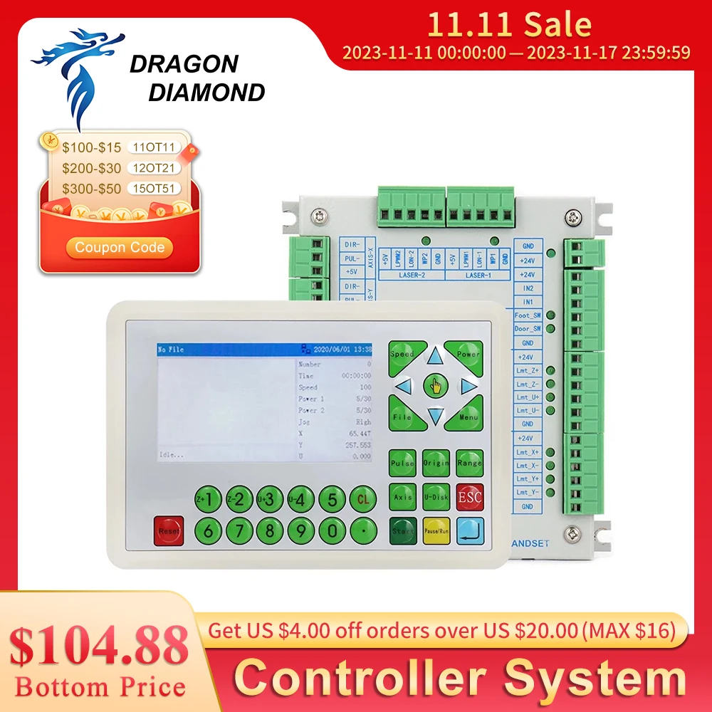 Original-Co2-Laser-Controller-System-TL-A3-A4-For-Co2-Laser-Engraving ...