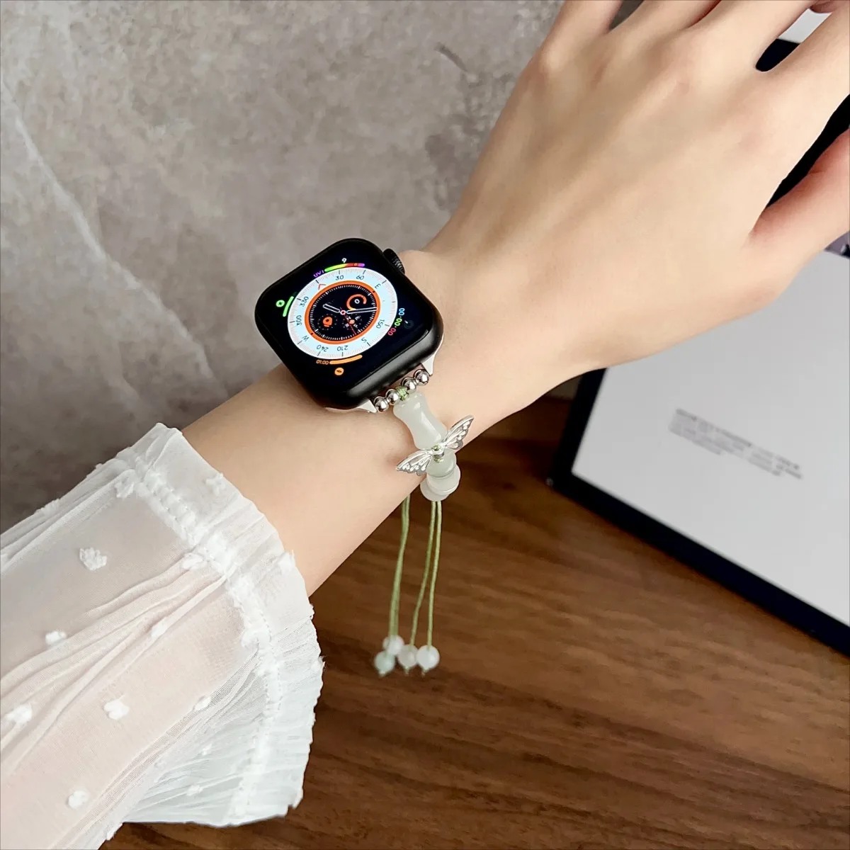 Jewelry Watchband Strap For iWatch Ultra 2 Series 10/9/8/7/6/5 Fashion Bracelet Watch Strap 42/44/45/46/49mm 38/40/41mm_voghion.com