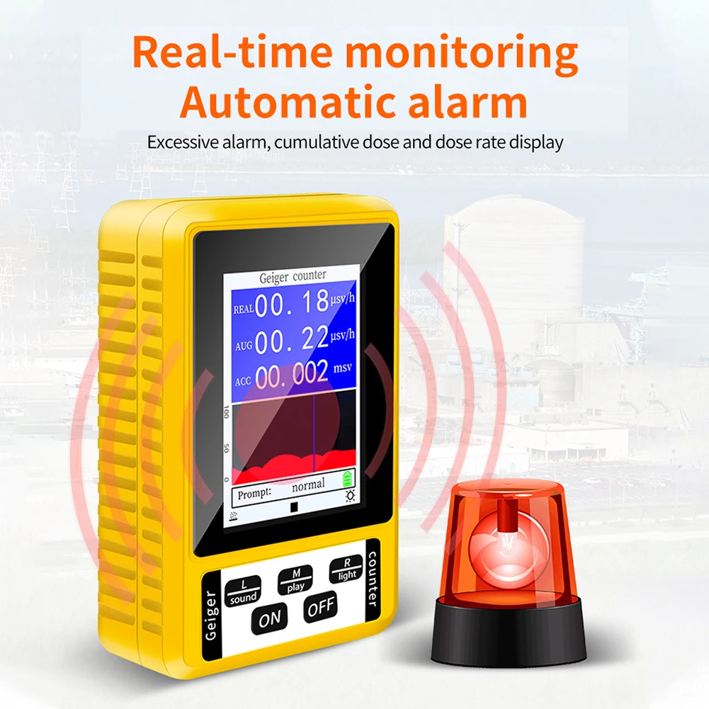 Smart Electrical BR-9C XR-3 Nucleaire Radiation Detector Geiger Counter High Sensitivity Wide Marmer Measuring Detectoren 4