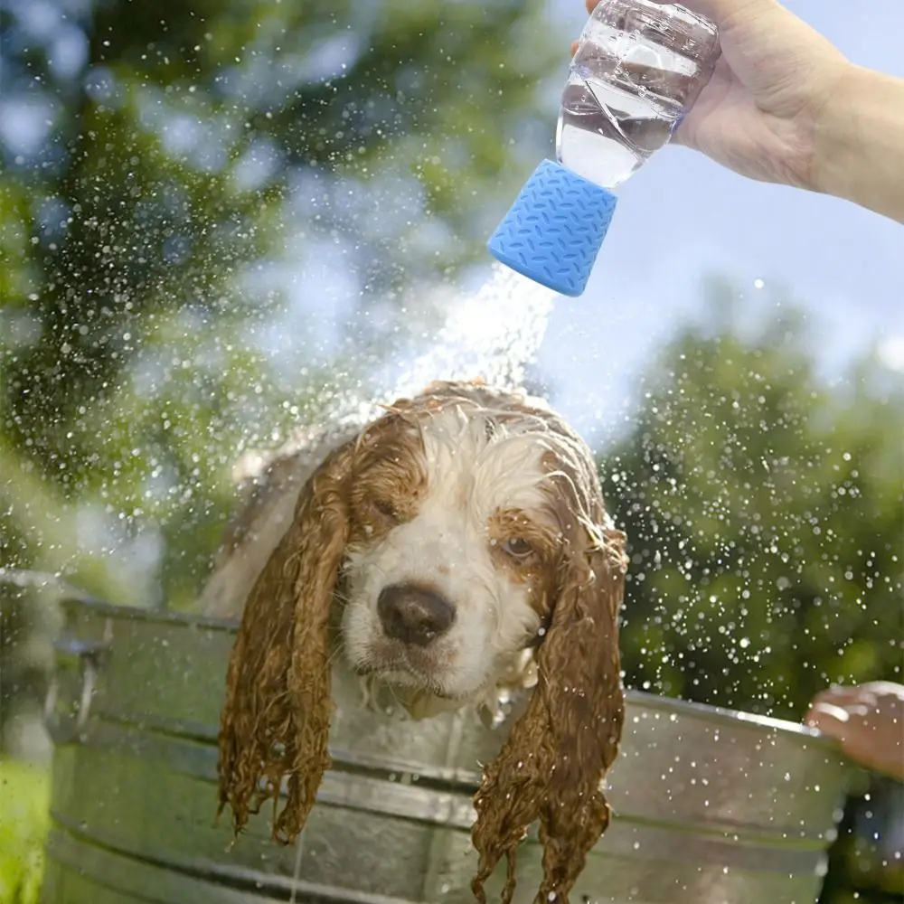 Silicone Pet Shower Head for Dogs and Cats
