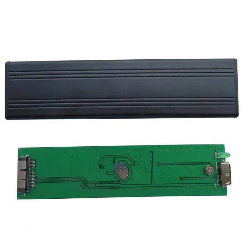 애플 맥북 2010 2011 에어 A1369 A1370용 HDD 외장 케이스, PC USB 3.0 - 12+6핀 디스크 드라이브 슬롯 지원 휴대용 SSD 케이스