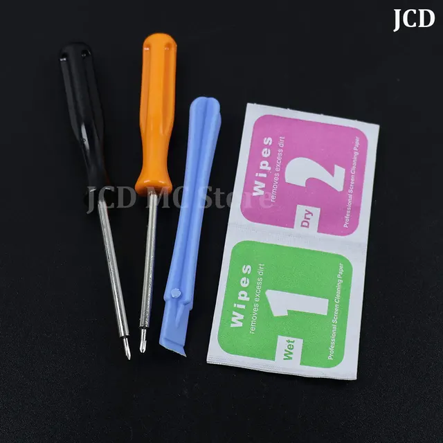 Kits de herramientas de destornilladores cruzados 3 en 1 de 1,5mm para NS Switch/Switch Lite/Switch oled joy-con Gamepad controlador Shell 4 en 1