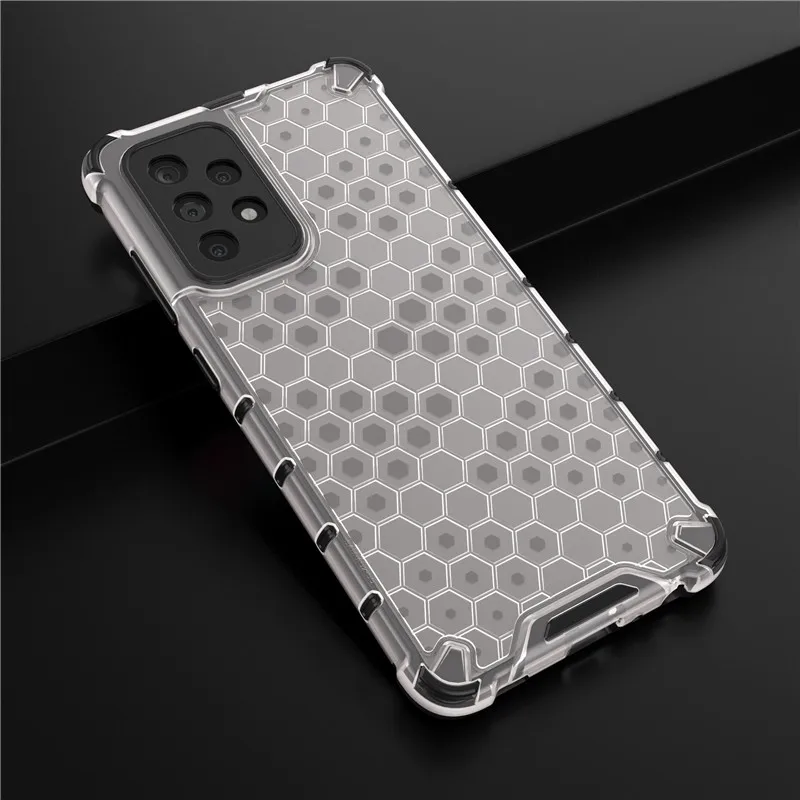 Per Samsung Galaxy M32 Custodia Trasparente Lucida Cover Rugged Armor Frame Custodia Antiurto Per Samsung Galaxy M32 4G