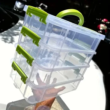 Transparent Building Blocks Storage Box 1