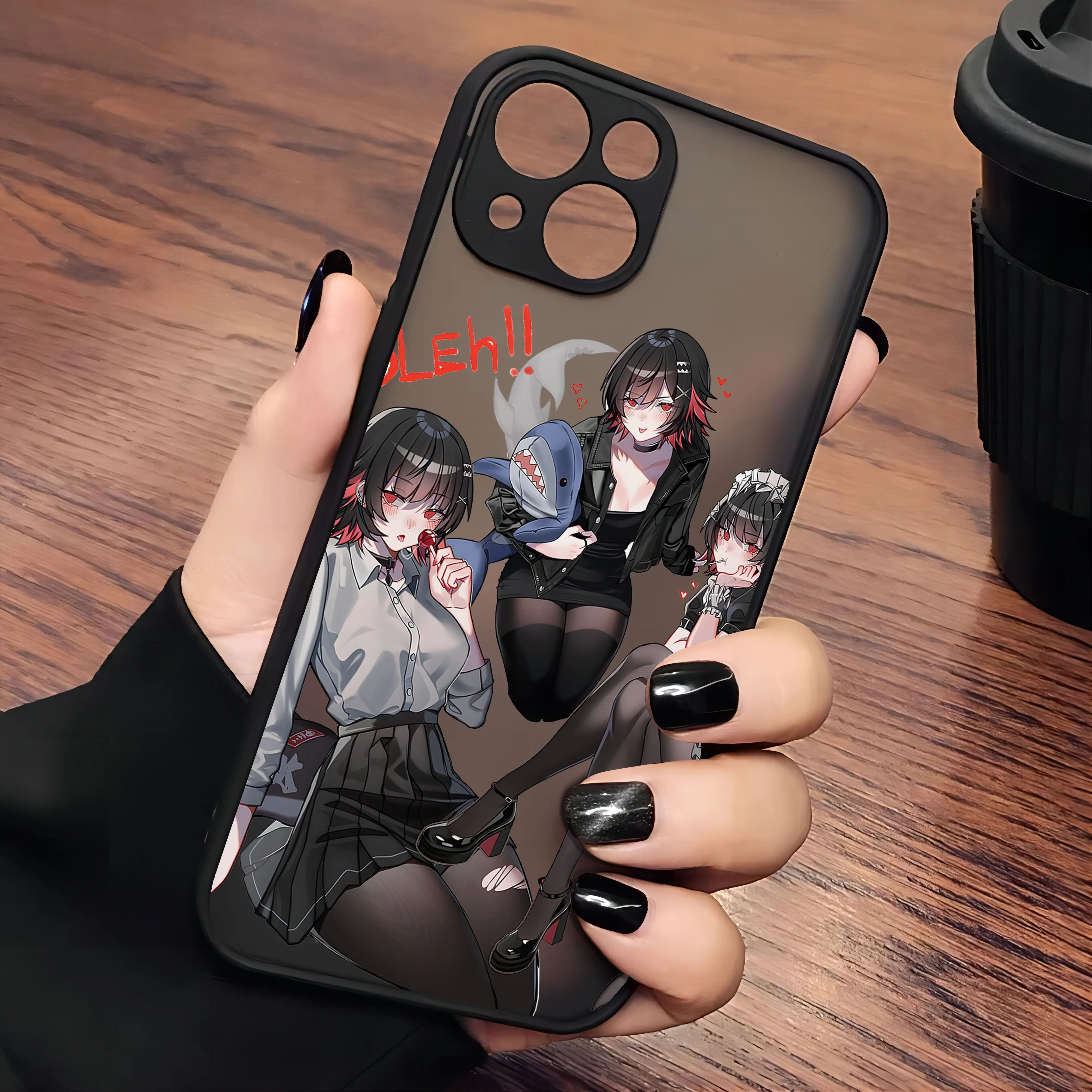 Zenless Zone Zero Ellen Joe Matte Transparent Phone Case