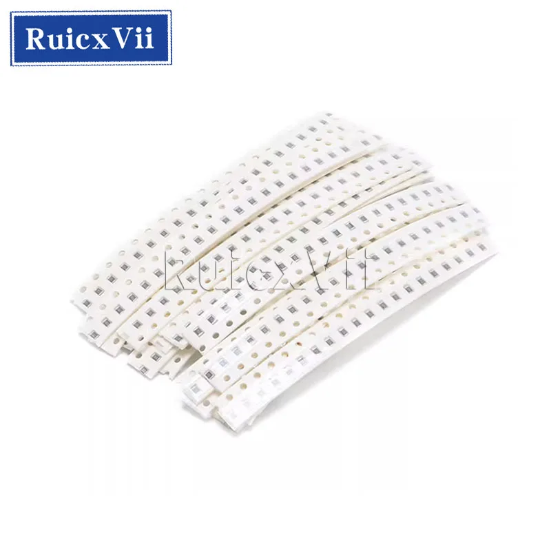 Component package 0805 Patch resistance package 15K-220K 5% common resistors a total of 25 kinds of 20 each