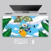 Cartoon A-Adventure T-Time Cute TV Mouse Pad Game Office Large PC Keyboard Rubber Big Desk Computer Laptop Table Mousepad 2