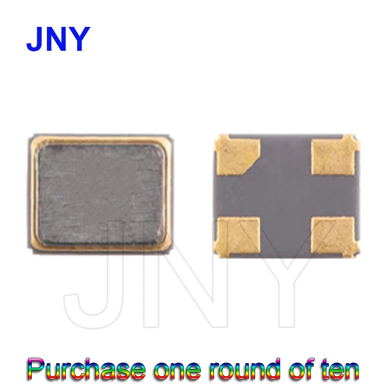 10PCS SMD SMD-4P 16.384MHz 9PF passive crystal heat high -precision ceramic surface installation oscillator original