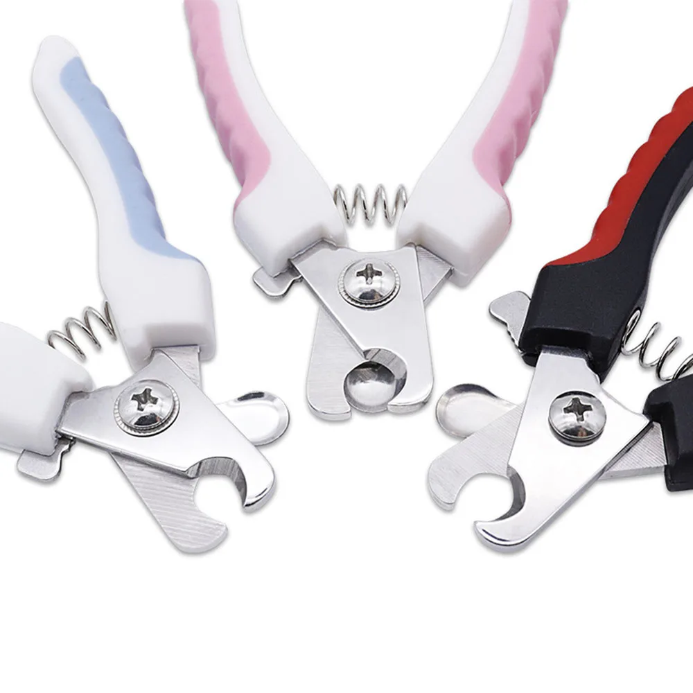 Dog Nail Clippers Dog Nail Trimmers For Large Dogs Quick Sensor Pet Cat Clippers With Safety Guard To Avoid Over-Cutting pet nail clipper