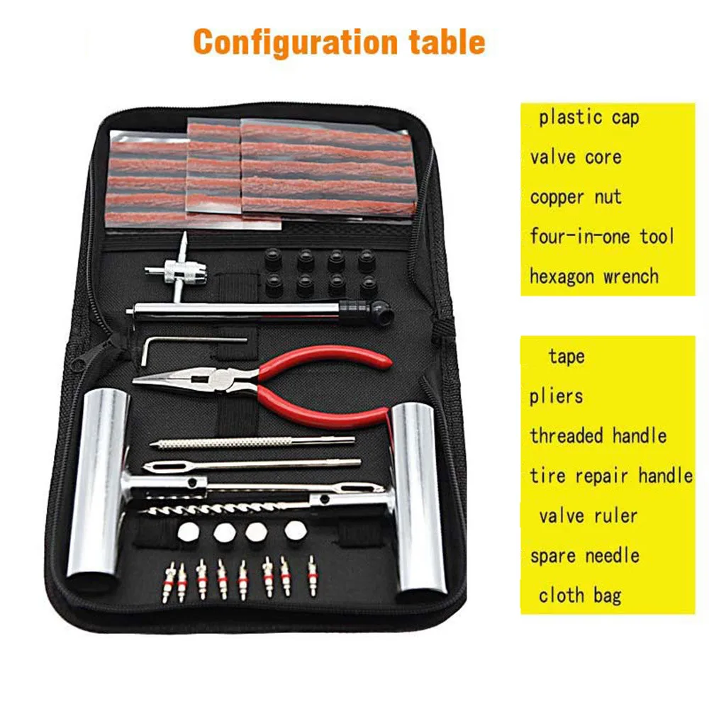 park tool puncture kit with tyre levers