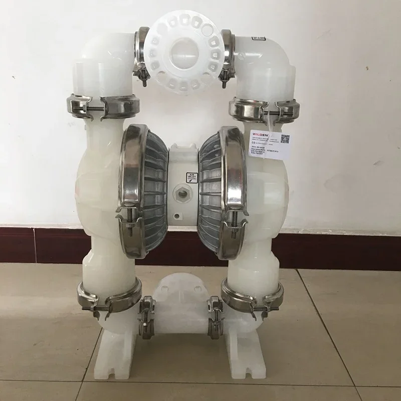 Psg P8 Poly Pump Wilden Morsetto Pneumatico A Membrana/Parti Wildon Valvola In Gomma Tf