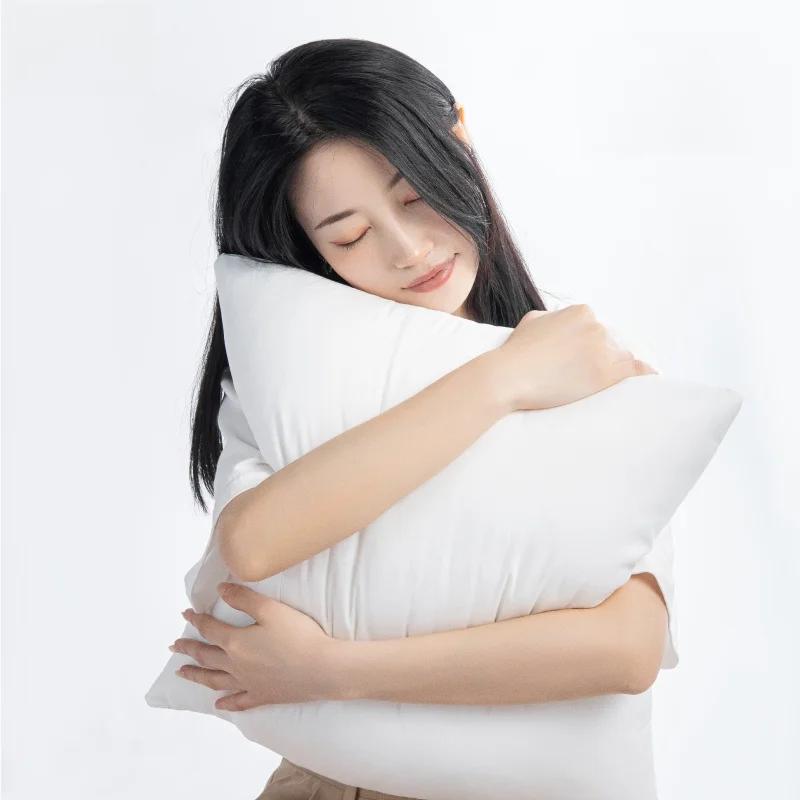 Square Pillow Core 45x45 50 60 Inner Cuion Sofa Barest Pillow Heart Home Decor Living Room Pure Color PP Cotton Material