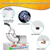 Commercial Electric Snow Cone Machine 48L 500LB/H Ice Shaver Kit Party Activities Fast Ice Crushing Beast with Rich Accessories 3