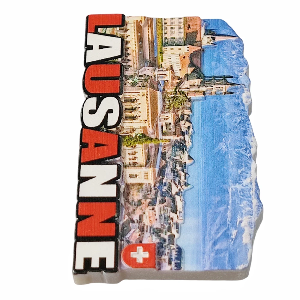 Magnete Frigorifero 3D Lucerna Svizzera - Souvenir Di Viaggio Originale Per Casa E Cucina - 2