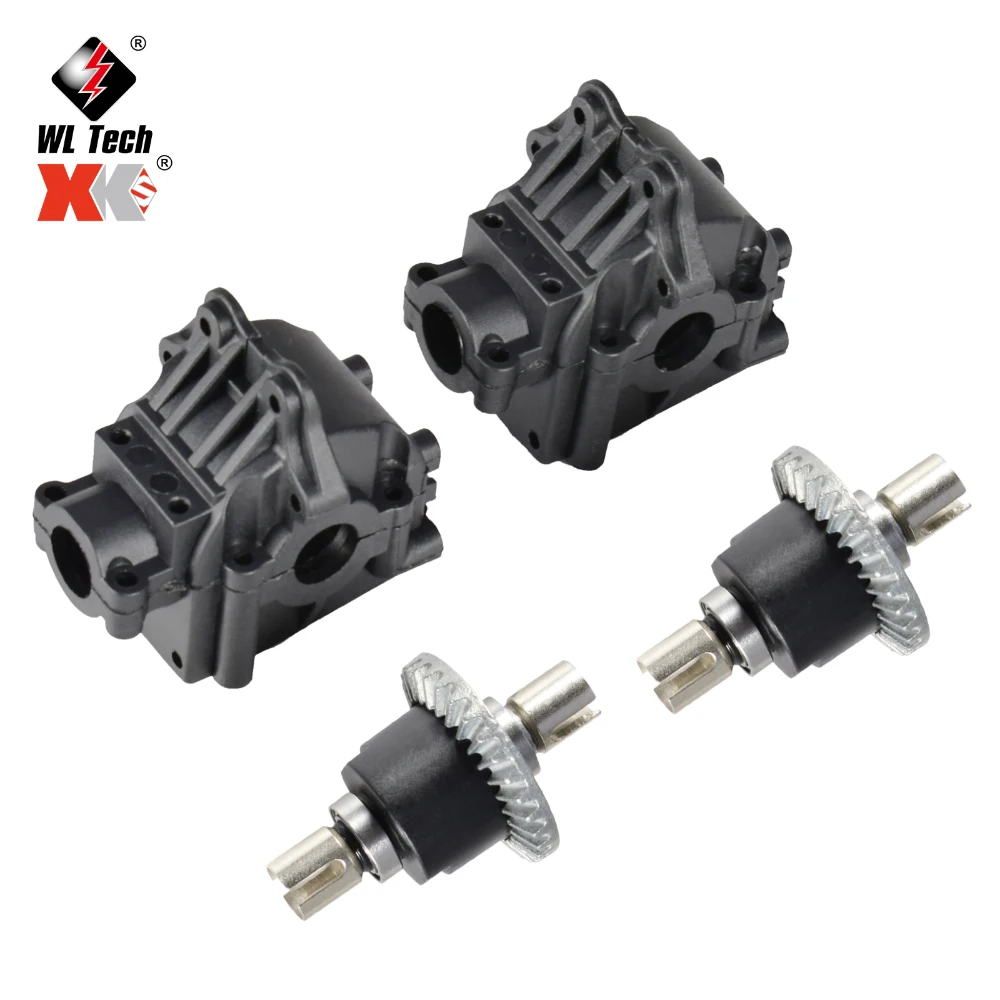 

WLtoys 144001 144010 144002 124019 124018 Радиоуправляемый автомобиль, обновленные запасные части, металлический корпус с передней и задней волнами 144001-1254