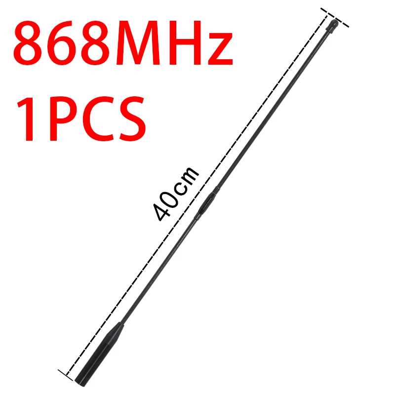 GIZONT SMA LoRa 868MHz 915MHz 안테나 (Meshtastic Heltec V3 & V4 ESP 32용) 2단 소프트 휩 안테나, 유연하고 구부릴 수 있음