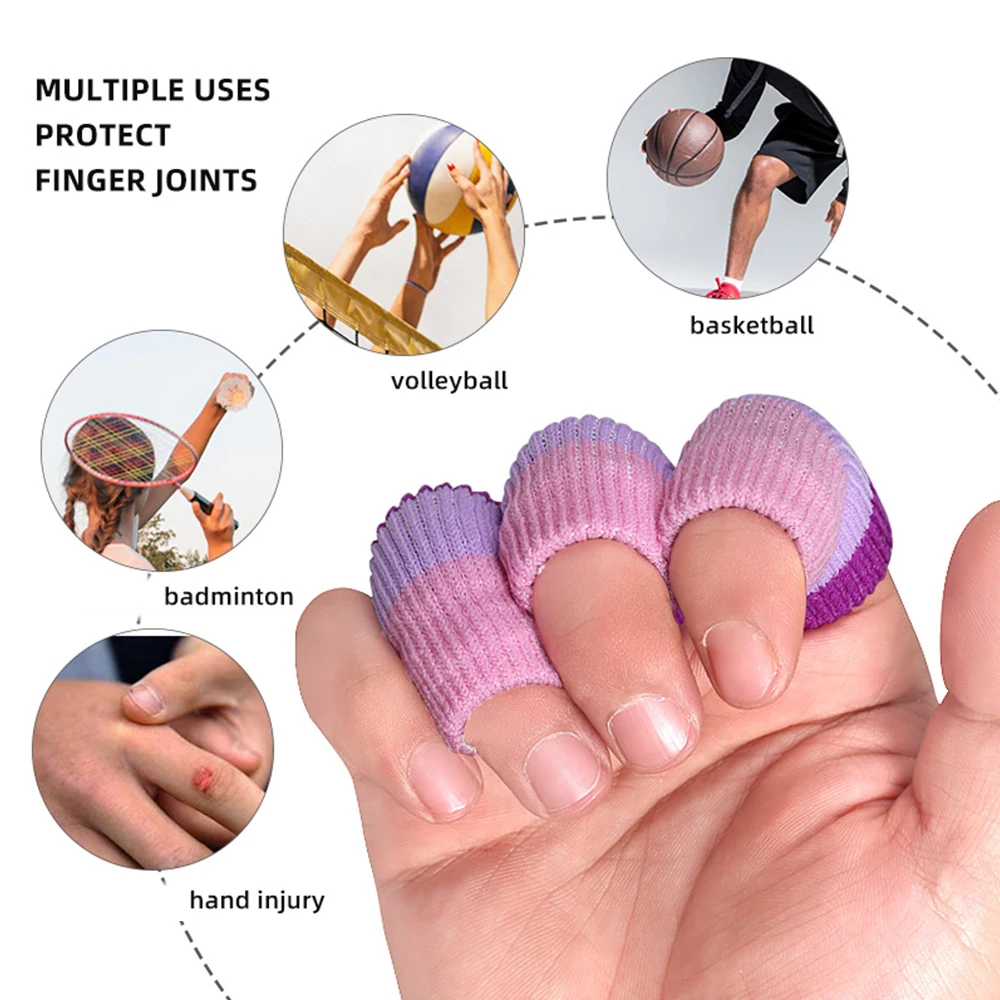 10 Pcs/Set BYEPAIN Finger Brace Splint Thumb Support Protector Sport Elastic Thumb Sleeves Pain Relief Arthritis Trigger Finger 6