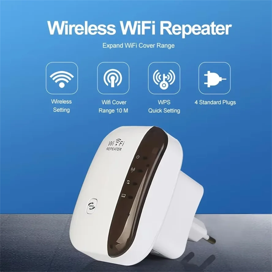 מרחיב אות אלחוטי Wifi מרחיב רשת קטנה מחדש Ap רחב פס ראוטר ביתי הרחבת אות