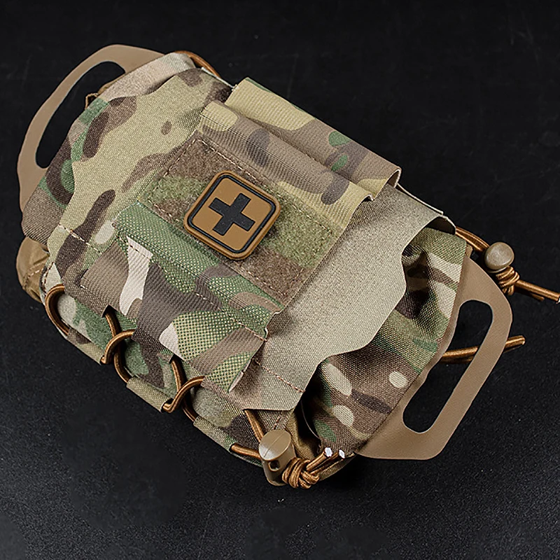 

Tactical Medical Molle First Aid Pouch Two Piece System Micro Med kit Emergency Hunting Bag IFAK Pouch EMT Medical Pouch