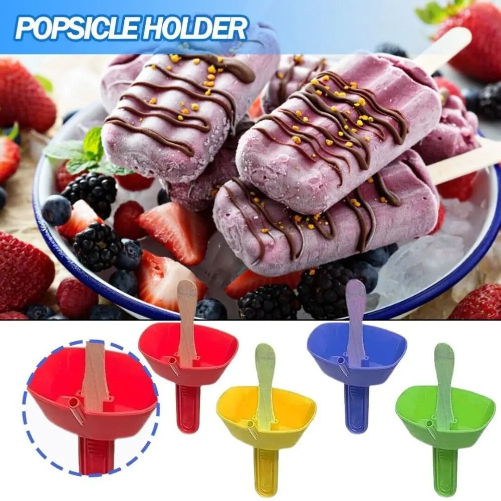 Plastic Ice Pop Guard Drip Proof Popsicle Holder