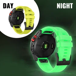 Luminous QuickFit Watchband - Premium Durable Strap - QuickFit 26mm (Yellow)