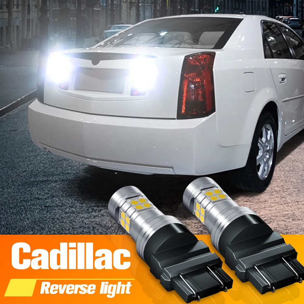 

2pcs LED Backup Light Blub Reverse Lamp T25 3157 3156 Canbus No Error For Cadillac Escalade Seville CTS XLR SRX STS 2005-2011