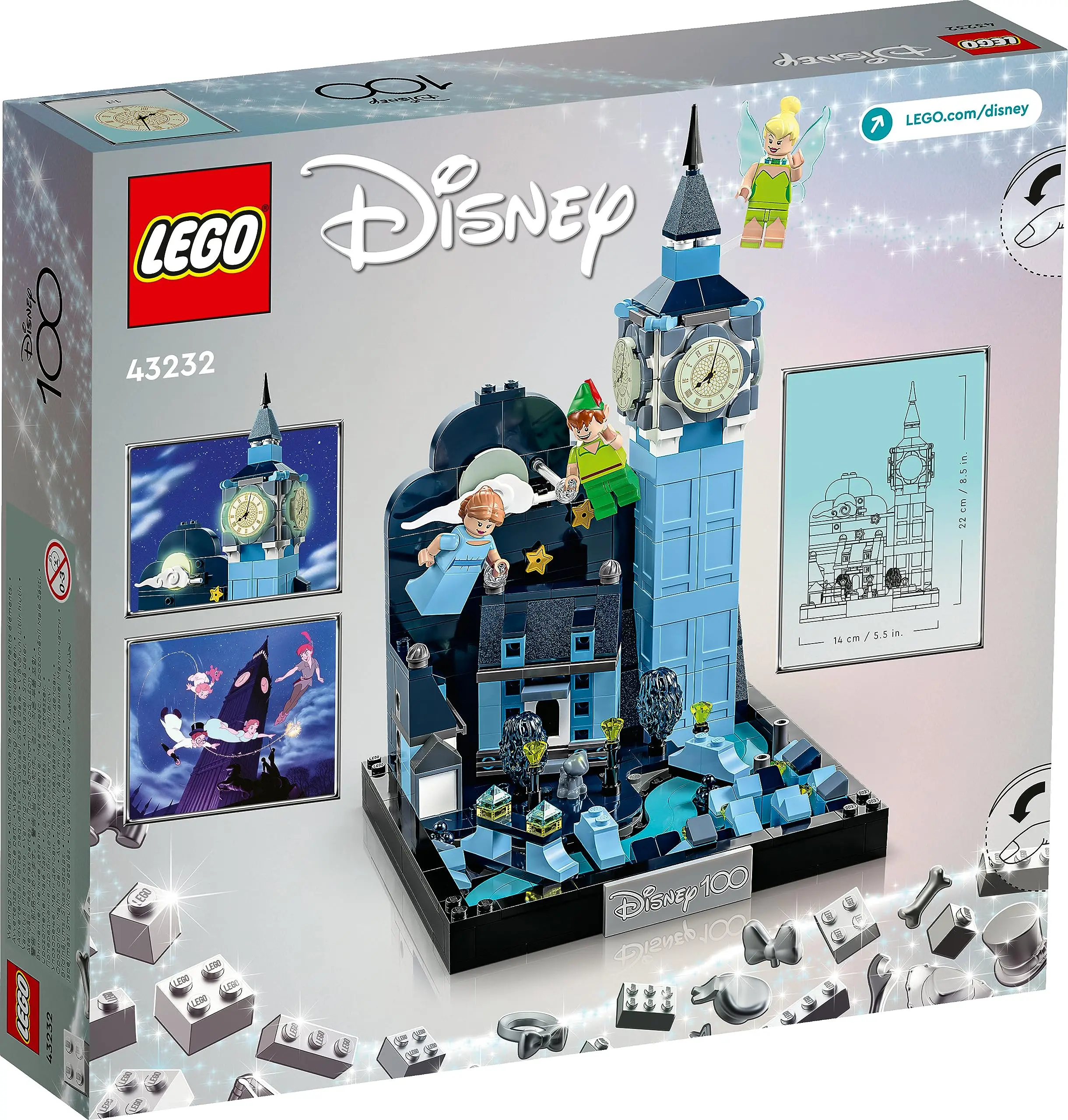 LEGO® Disney 43232 Peter Pan Wendy's Flight Over London