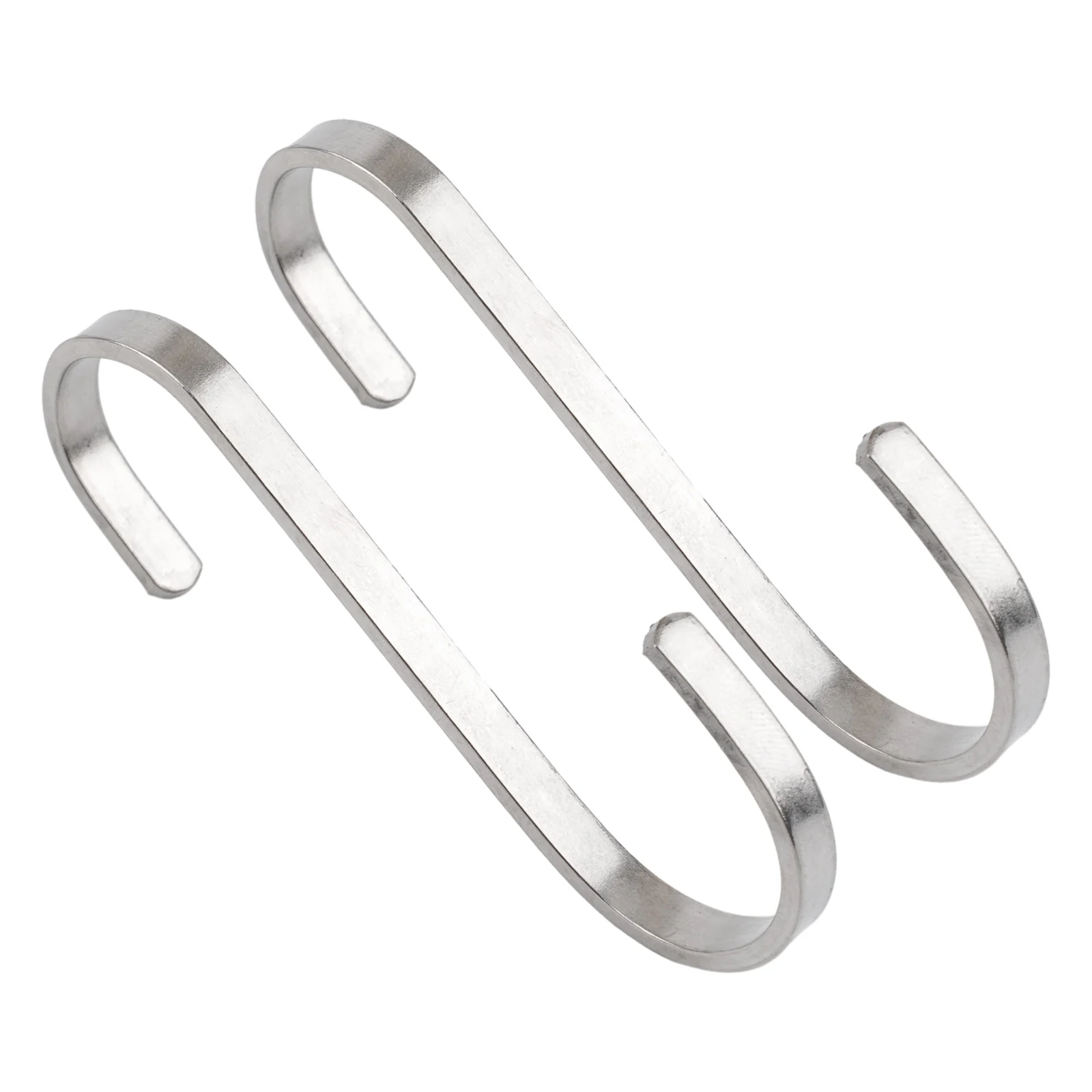 

12pcs S Hooks Flat Stainless Steel Hanger Kitchen Garden Hanging Utensil Anti-drop Hook Coffee Tool/towel Storage Drain Rack