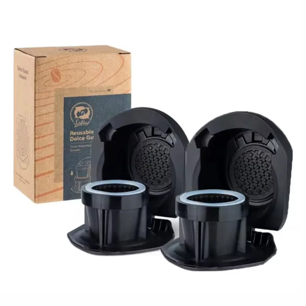 Coffee Adapter Reusable Capsule Adapter for Genio S Capsule Dolce Gusto iCafilas Piccolo Coffee Machine