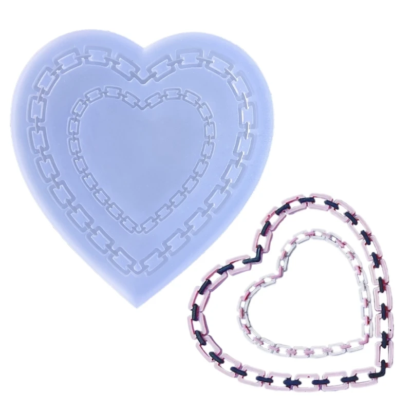 

Resin Shaker Filling Mold,Silicone Heart Mold Epoxy Resin Mold Filler Casting Filling Mold for Jewelry Making