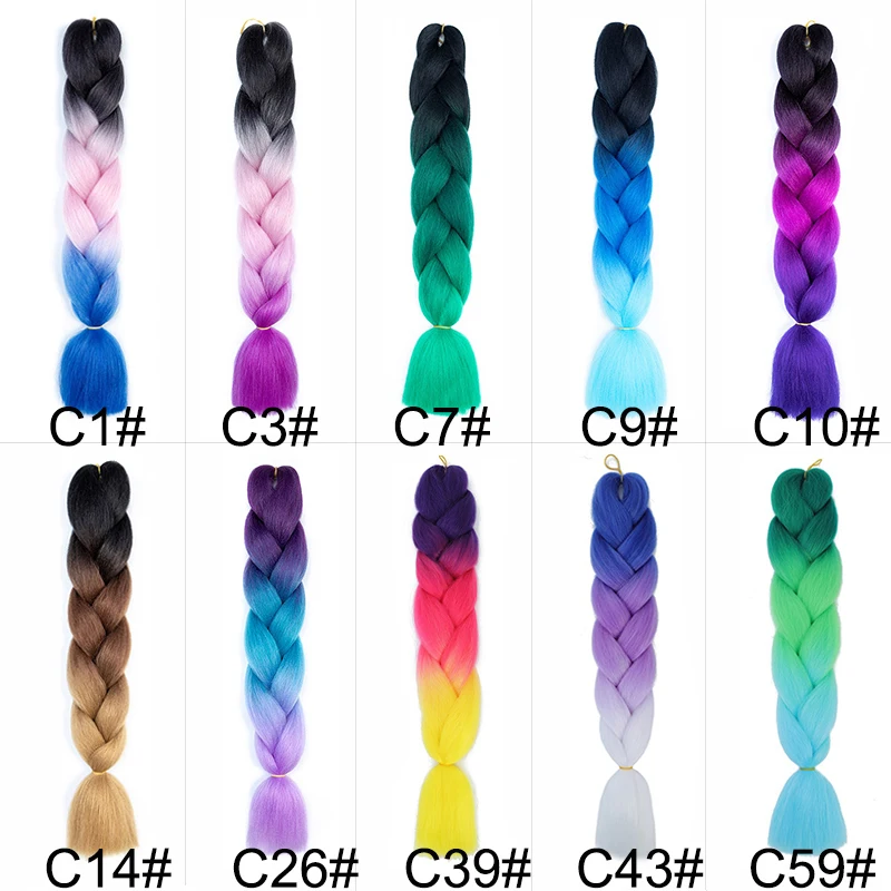 WIGSIN 24 Inch Jumbo Braiding Hair Extension