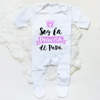 I Am Daddy's Girl Baby Coming Home Outfit Babygrow Sleepsuit Newbron Shower Gift Infant Romper Unisex Sleepsuit Baby Clothes 3