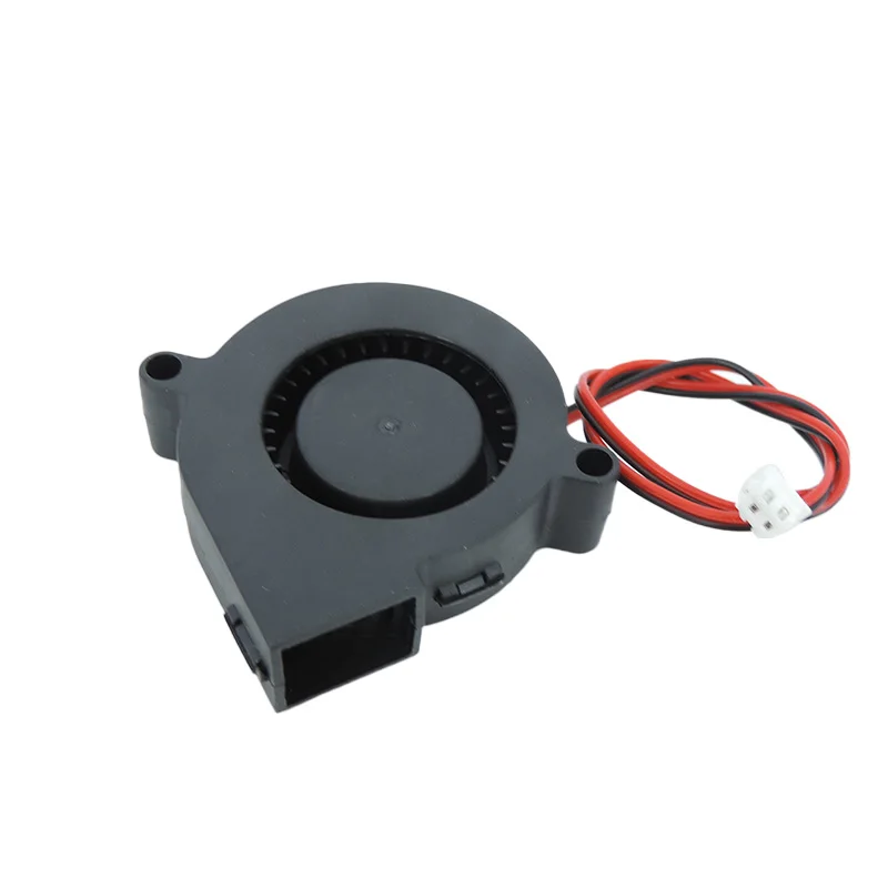 Cooling Fan 3D Printer Fan 4020/5015 7530 Blower Turbo Cooling Fan Brushless DC 5V&12V&24V 3D Printer With 2Pin Dupont Wire Cooler 30cm Wire for J-head