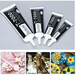 T7000 Multifunctional Glue DIY Mobile Phone Screen Frame Repair Adhesive Epoxy Sealant Super Black Liquid Glue Nail Polish