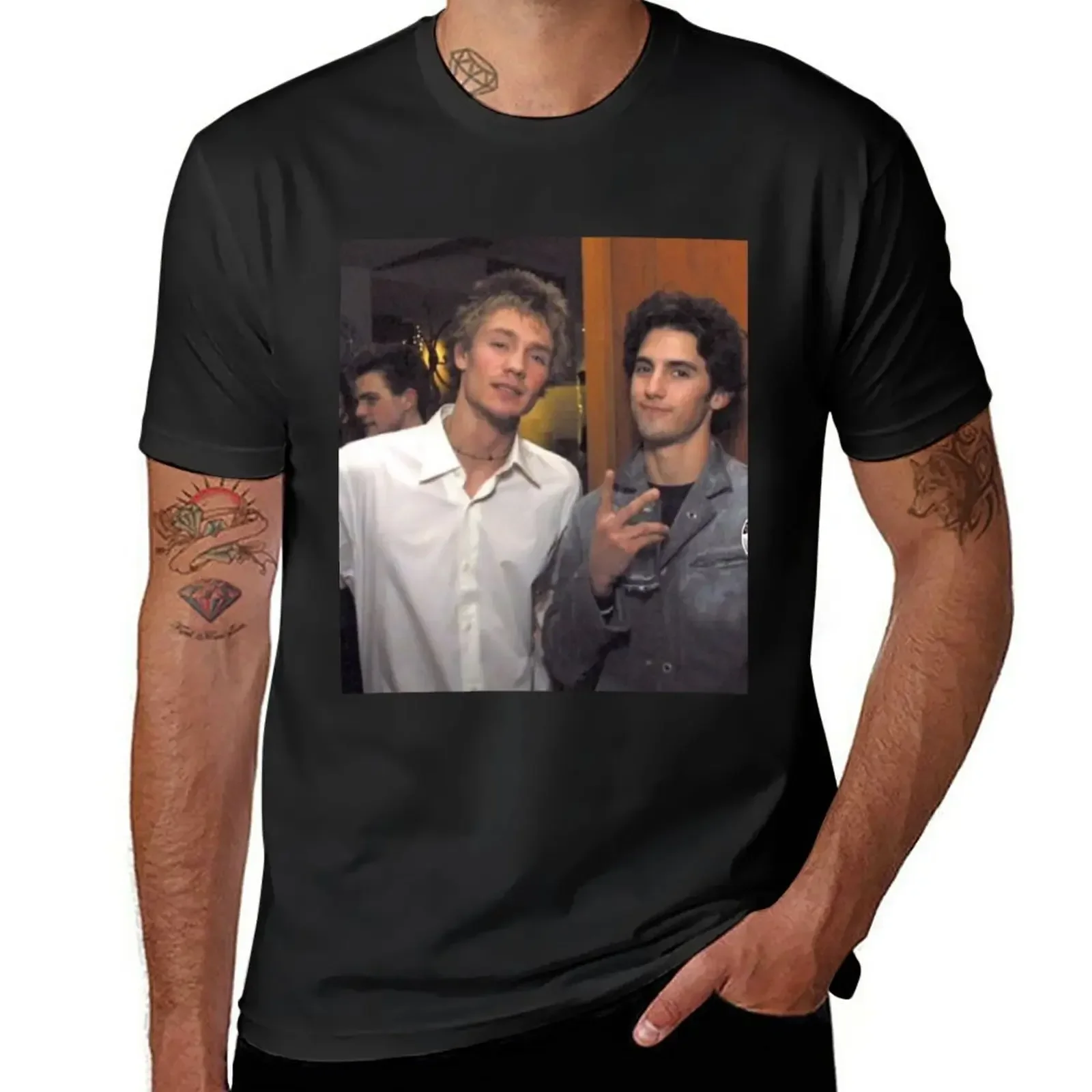 

chad michael murray T-Shirt summer clothes boys whites t shirt for men Short Sleeve Outfits vintage mens designer clothes
