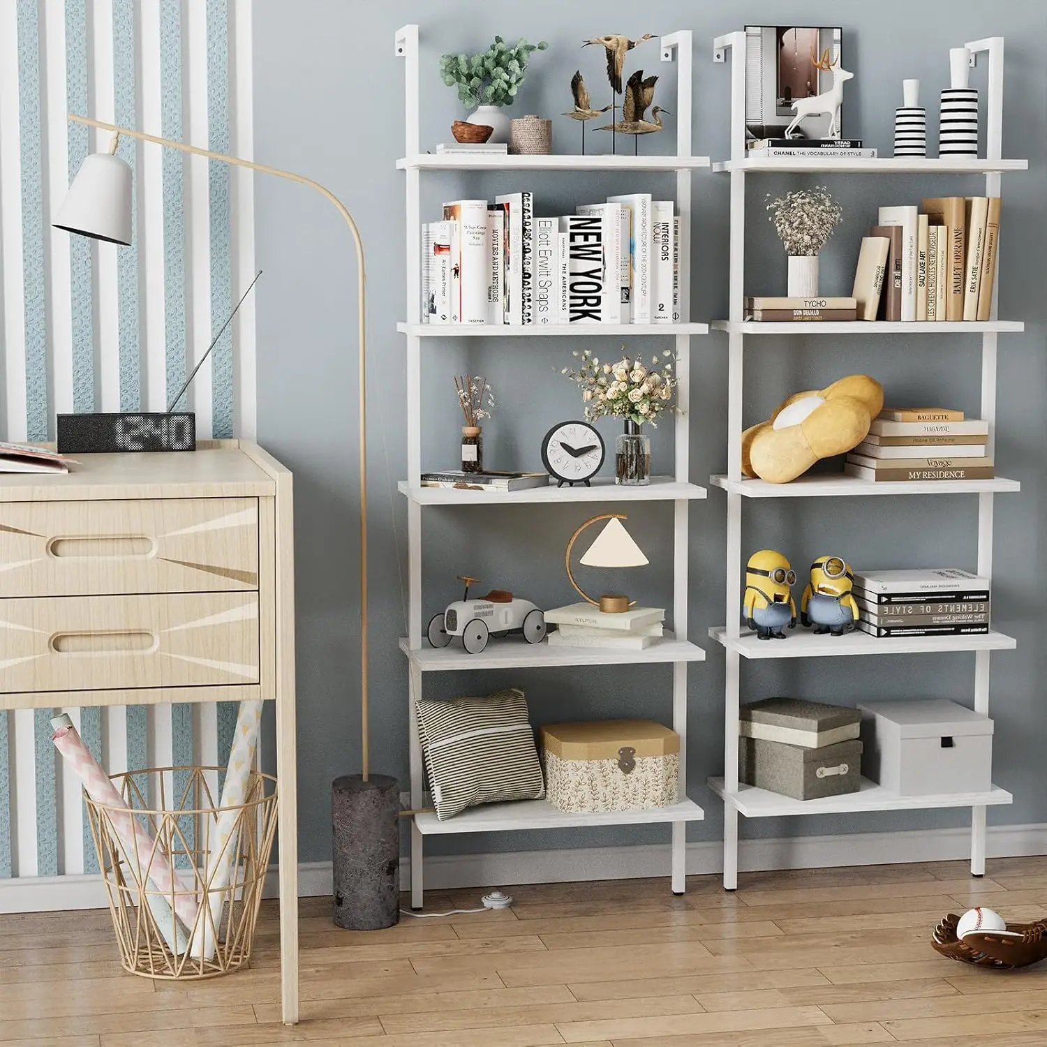 Ljustra Ladder Shelf Features